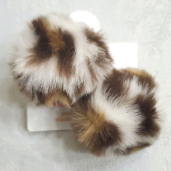 Mixed Lot of (6) Animal Print & Gold Hair Accessories including some Gymboree - Picture 8 of 10